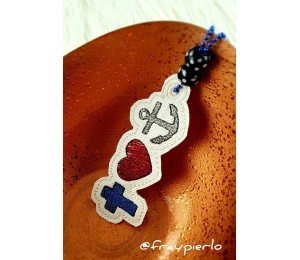 Stickserie ITH - Christliche Motive Lesezeichen Anhänger